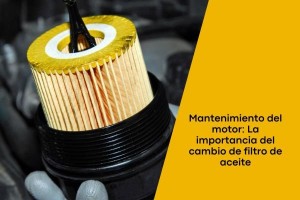 Mantenimiento del motor: La importancia del cambio de filtro de aceite