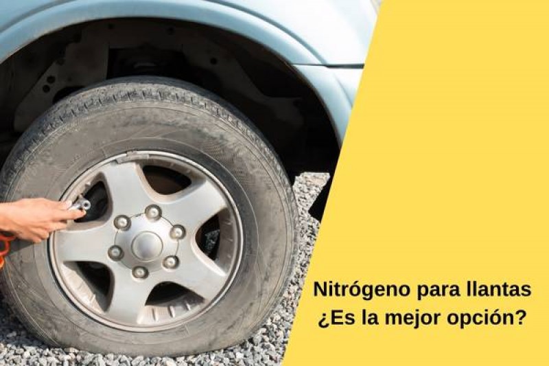Nitrógeno para llantas ¿Es la mejor opción?